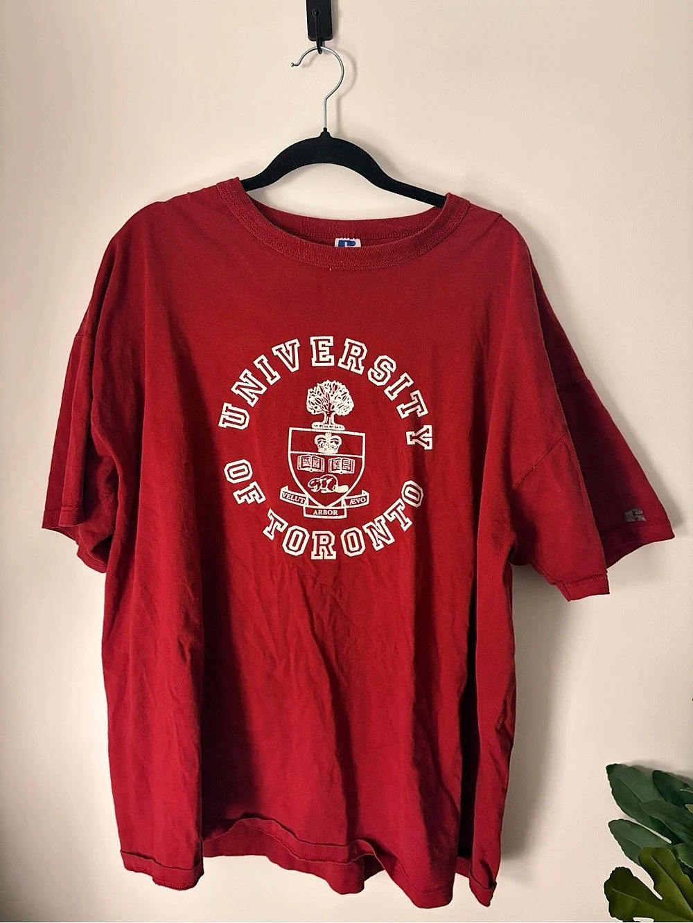 Russell Athletic University of Toronto Graphic Tee Red XL